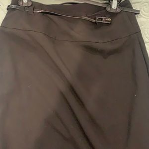 Pencil skirt with belt